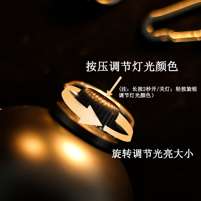 户外露营灯usb充电氛围营地灯led多功能应急灯复古马灯帐篷野营灯