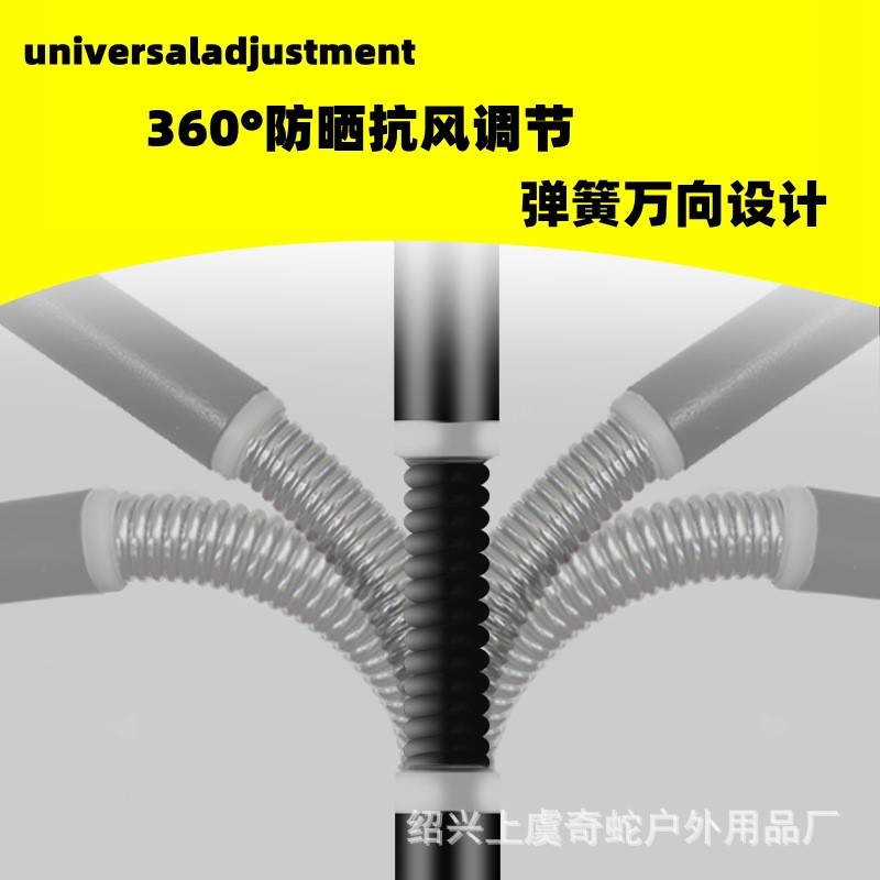 钓鱼伞厂家批发加固黑胶钓鱼伞大钓伞户外垂钓伞遮阳伞渔具批发图4