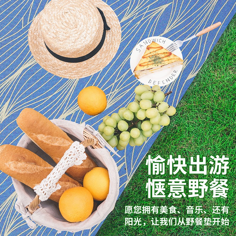 现货野餐垫 牛津布户外地垫 便携帐篷防潮垫 加厚防水沙滩垫 睡垫图4