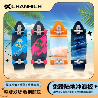 Chanrich 陆地冲浪板代步刷街滑雪训练板青少年成人专用