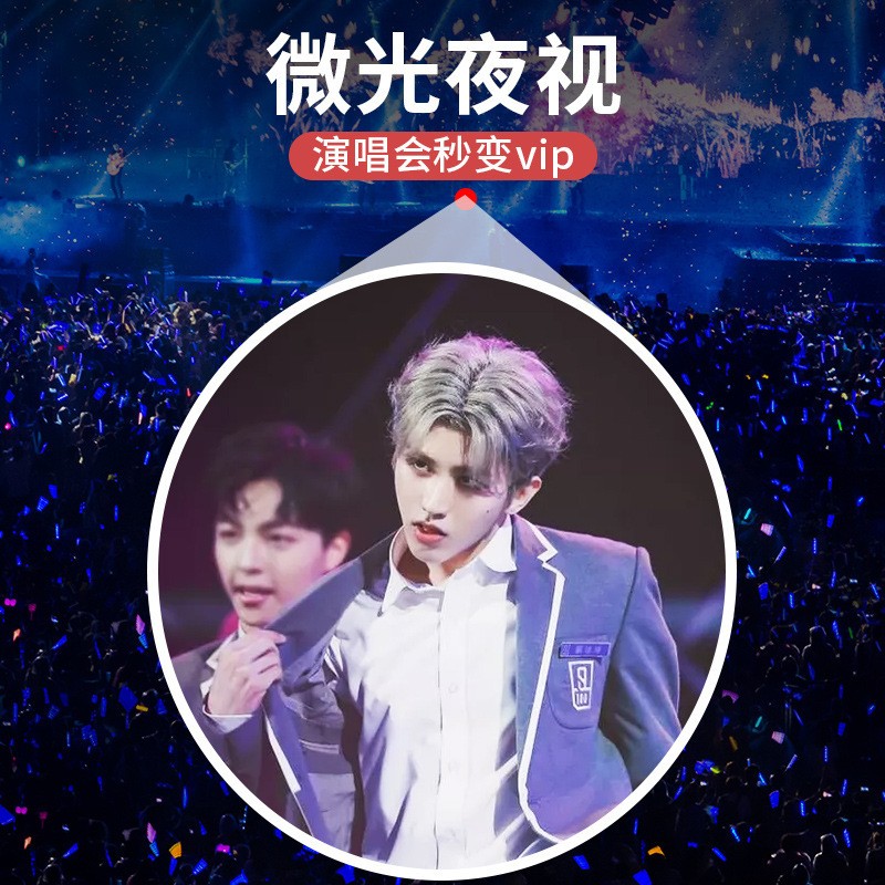 新款迷彩防水8×21高倍高清微光夜视护眼双筒望远镜图4