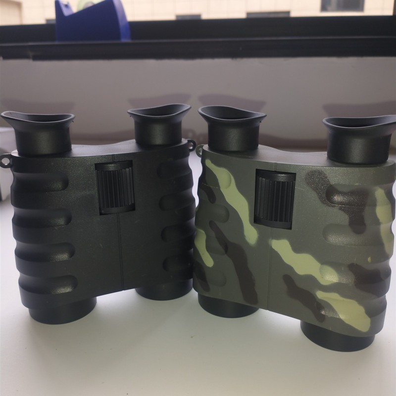 厂家直销新款7X30便携儿童望远镜 迷彩户外观察双筒望远镜