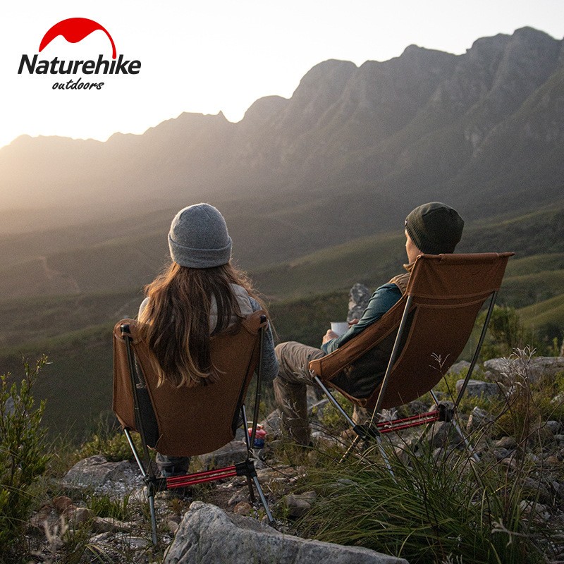 Naturehike挪客户外折叠便携沙滩露营钓鱼铝合金月亮椅-YL080910图2