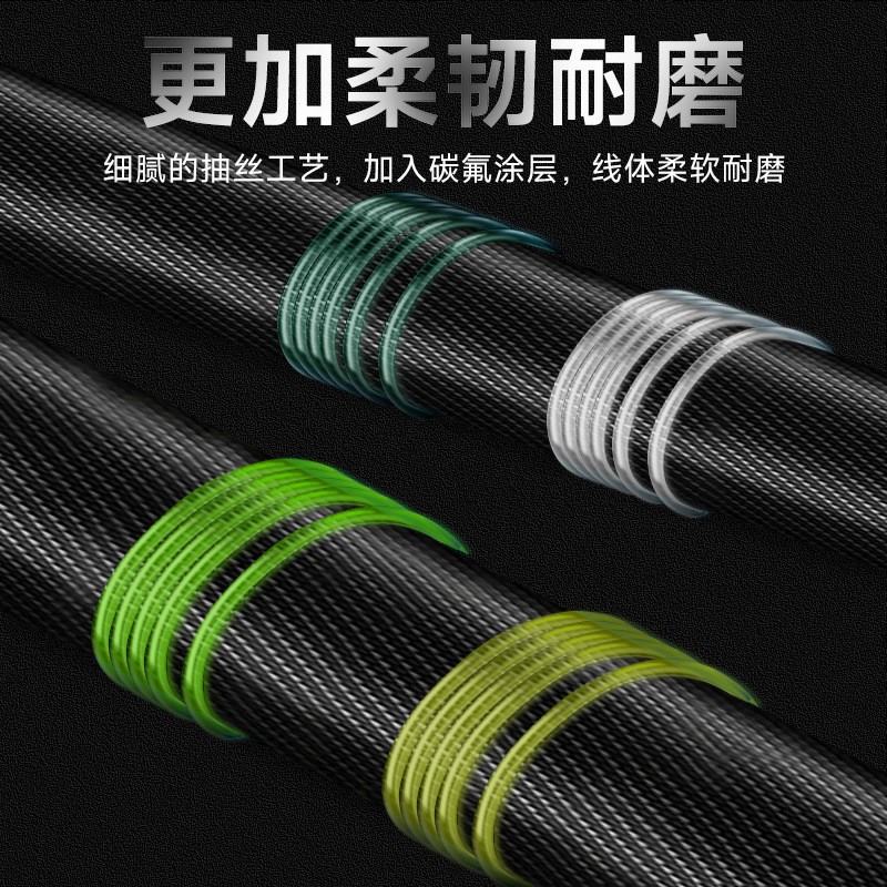 120米鱼线主线批发尼龙线不打卷柔软子线海杆路亚线 【厂家直发】图3