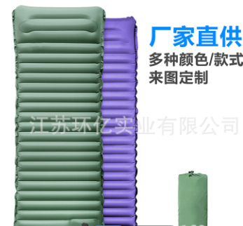 厂家新款户外露营床垫脚蹬式自动便捷充气沙滩垫TPU折叠气垫图5